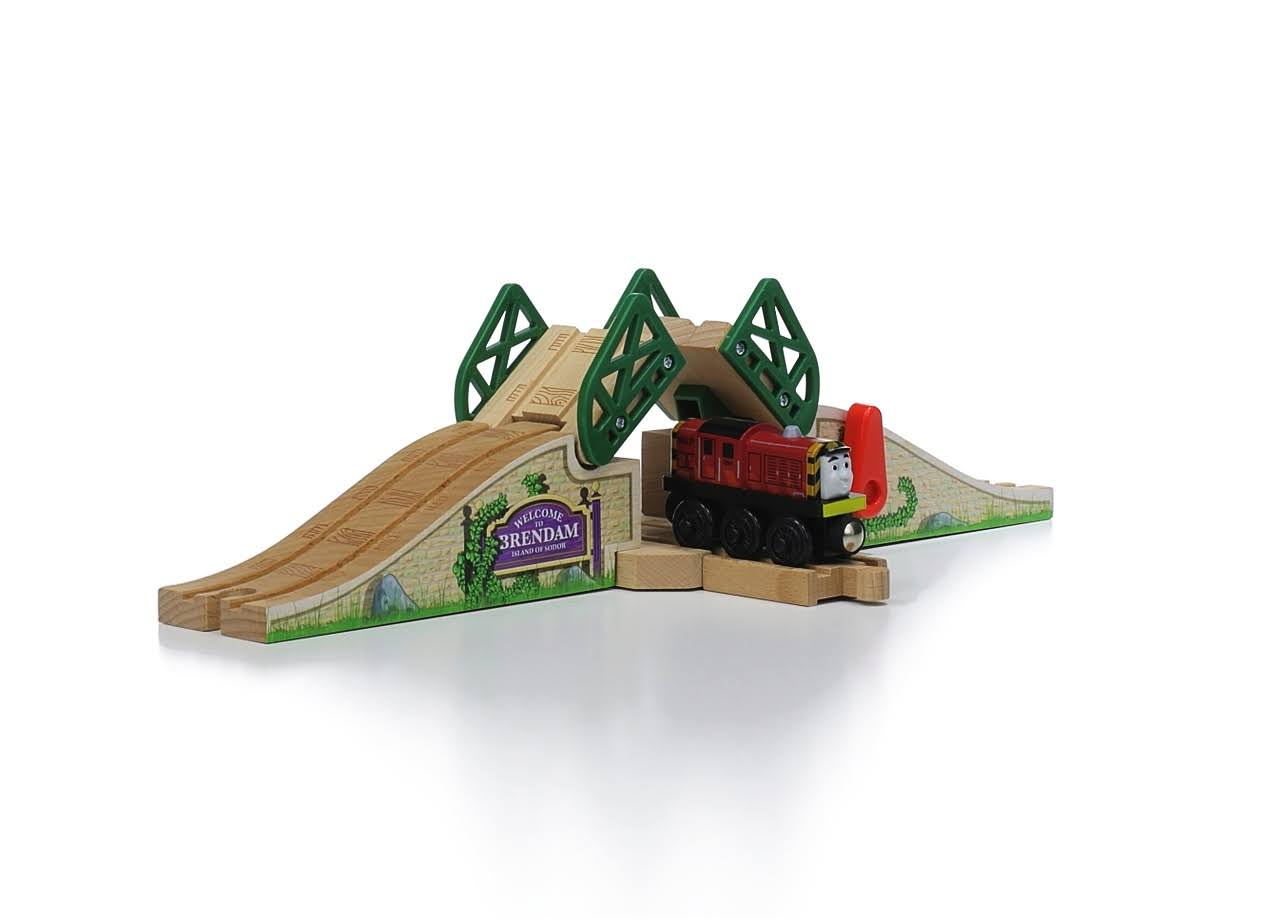 Wooden Railway Drawbridge B7002