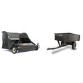 52" Lawn Sweeper, 48-Inch Tow Plug Aerator D182
