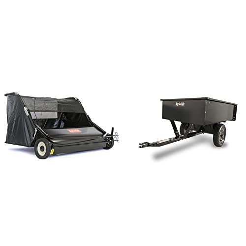 52" Lawn Sweeper, 48-Inch Tow Plug Aerator D182