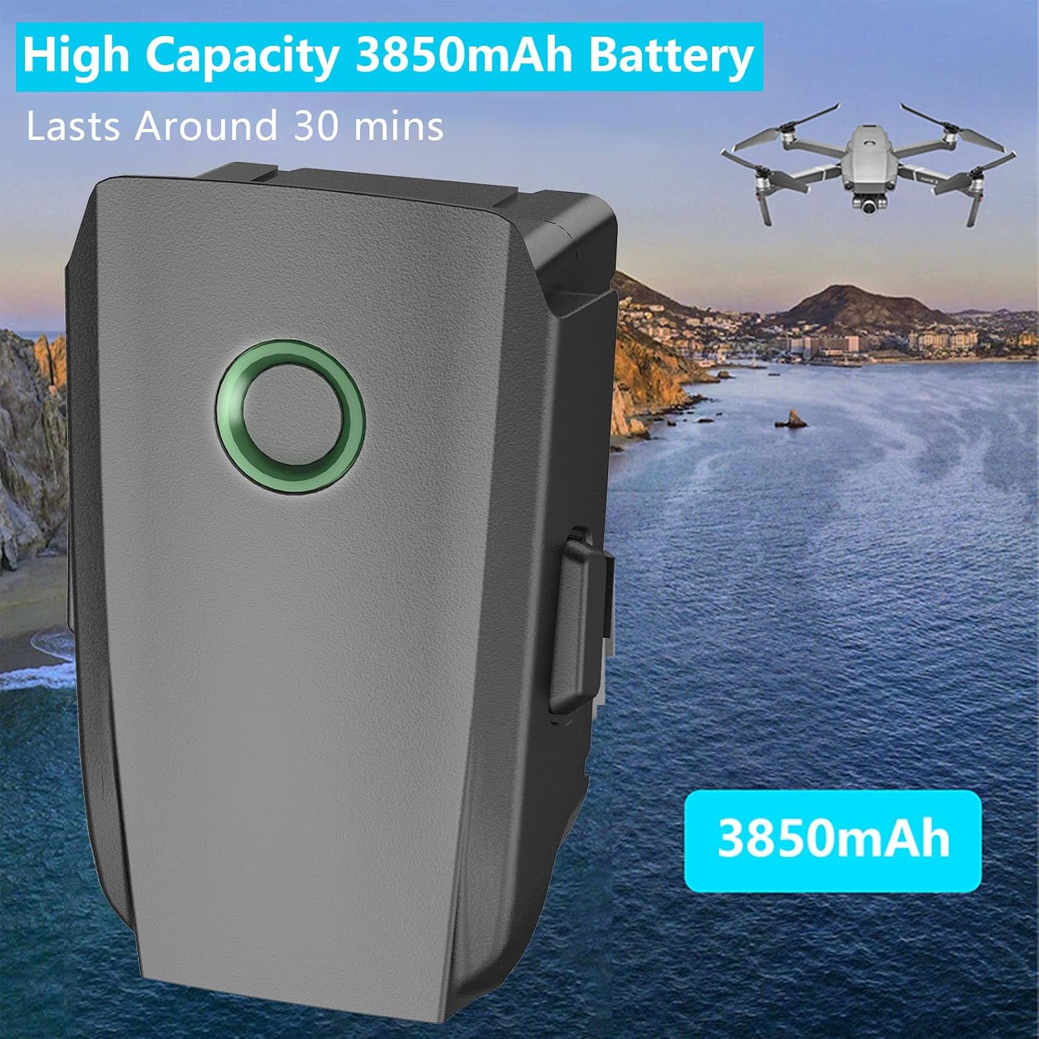 3850mAh 15.4V Intelligent Flight Battery for DJI Mavic 2 Pro R61205