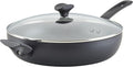 12.25 Inch Hard Anodized Nonstick Pan with Lid Y54625