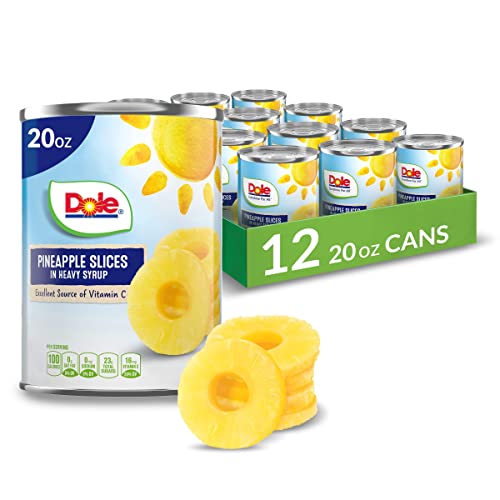 Pineapple Slices in Heavy Syrup, 8.25 Oz, 12 Count X21518
