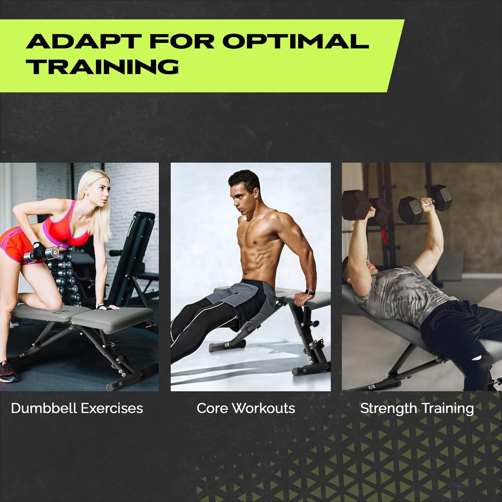 Adjustable Folding Weight Bench A59701