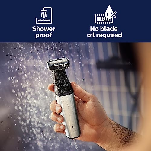 Showerproof Body & Manscaping Trimmer with Back Attachment N615