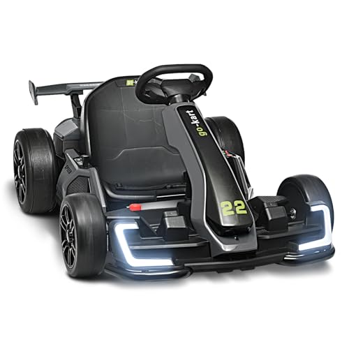 24V Electric Go Kart with 2X150W Motor, 7AH Battery, Green N772296