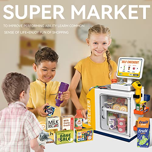 48PCS Pretend Play Cash Register Playset L353
