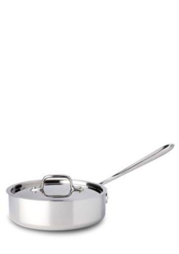 Stainless Steel 2-Quart Saute Pan with Lid F7167