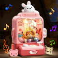 Mini Claw Machine with Music and 10 Plush Toys Z713524