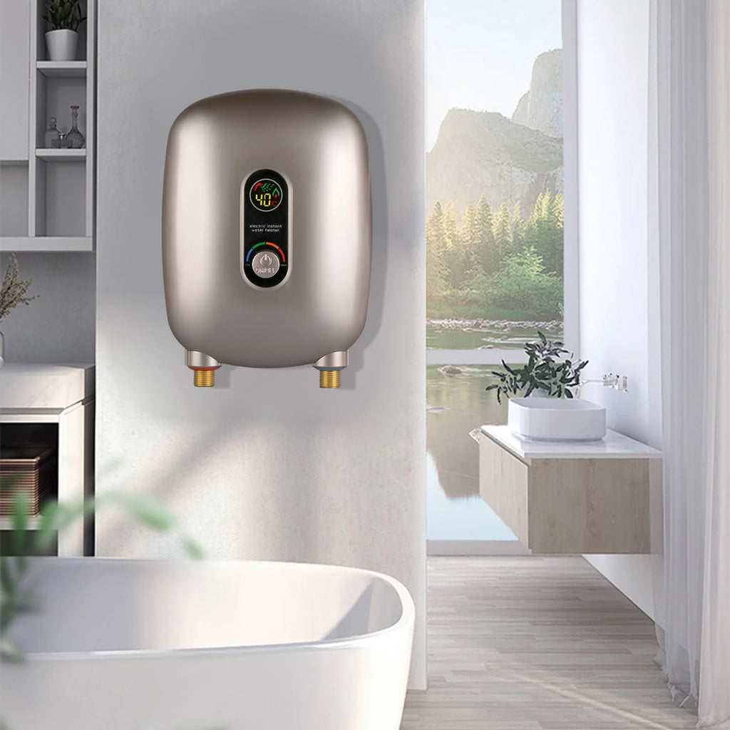 6500W Electric Tankless Water Heater 220V Gold E6851