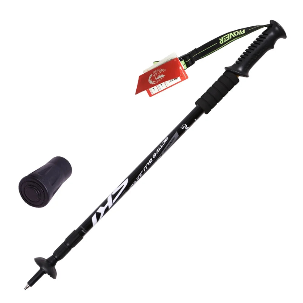 3-Section Telescopic Adjustable Trekking Hiking Cane V2517