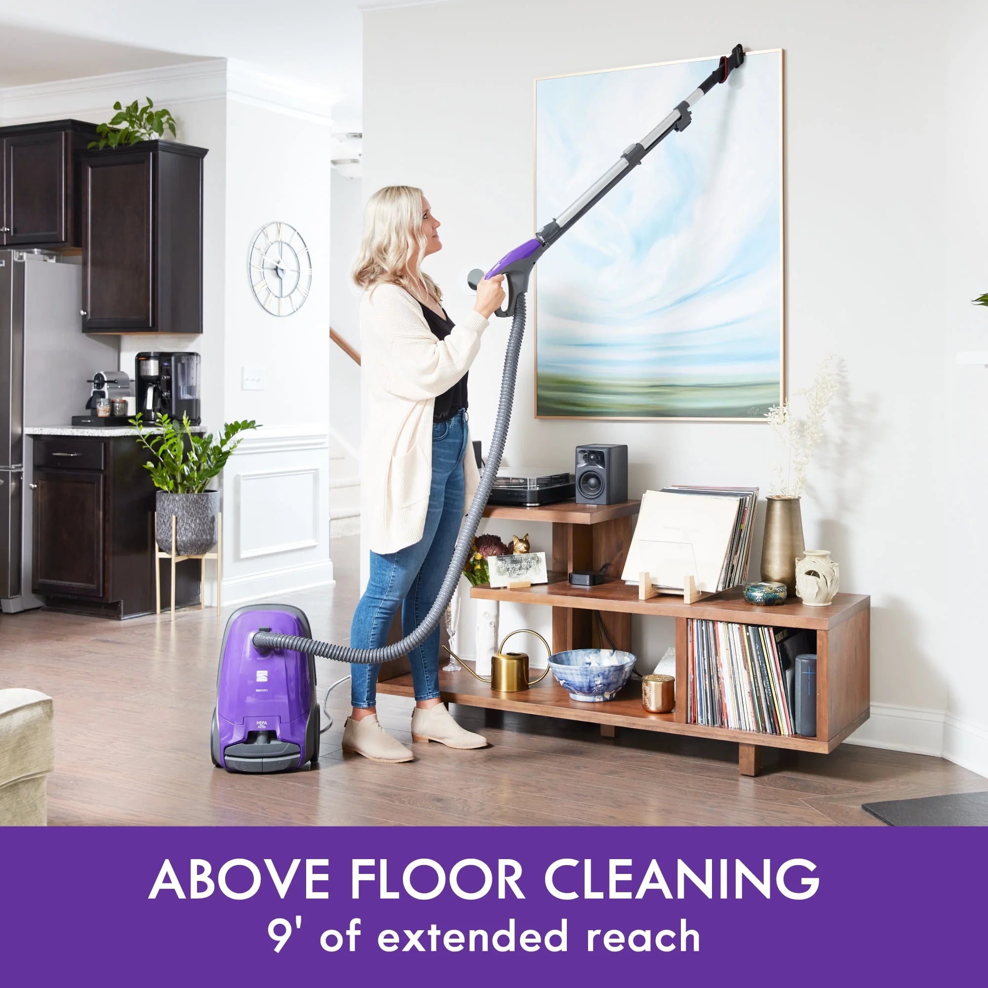 HEPA Bagged Canister Vacuum Cleaner K99441