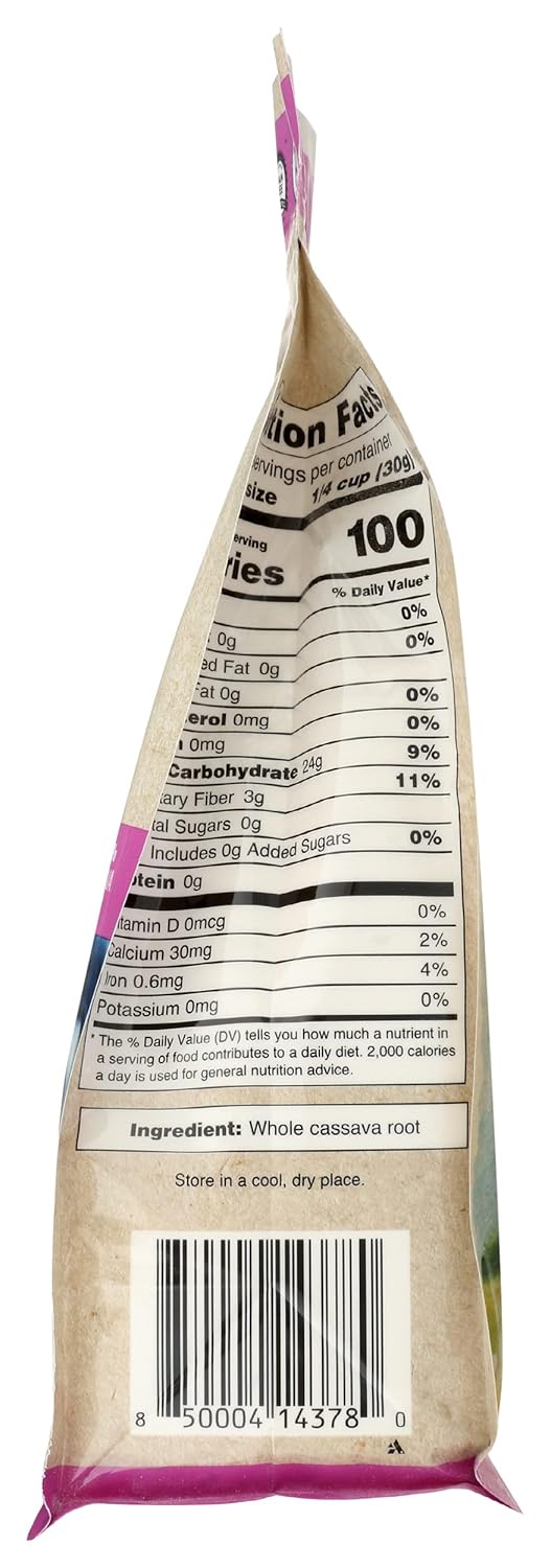 Cassava Flour, 2 Lb, 32 Ounce (Pack of 4) Y21219