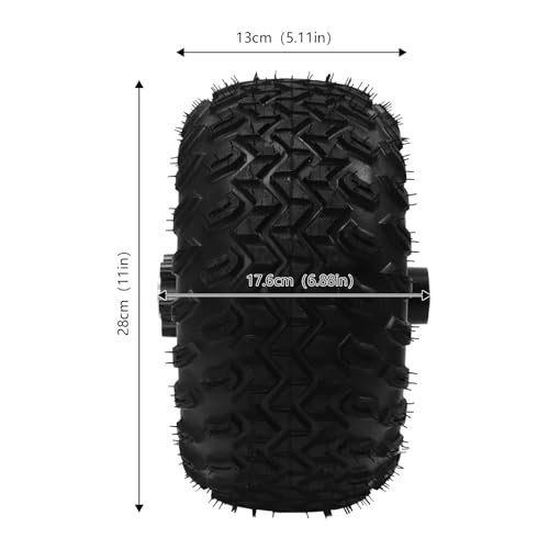 10IN 24V/36V Dual Motor Drive Air Wheel Off-Road Wheel Conversion Kit with Reverse Switch L378284
