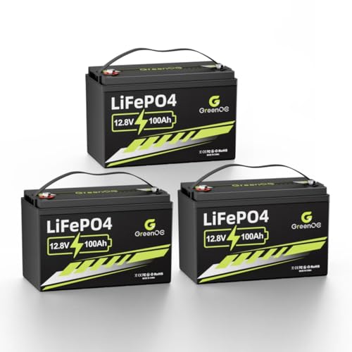 12V 100Ah LiFePO4 Battery Group 31 With Built-in 100A BMS M1693