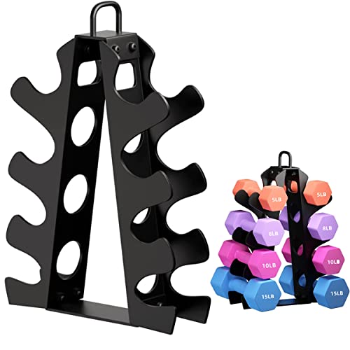 Compact A-Frame Dumbbell Rack I862