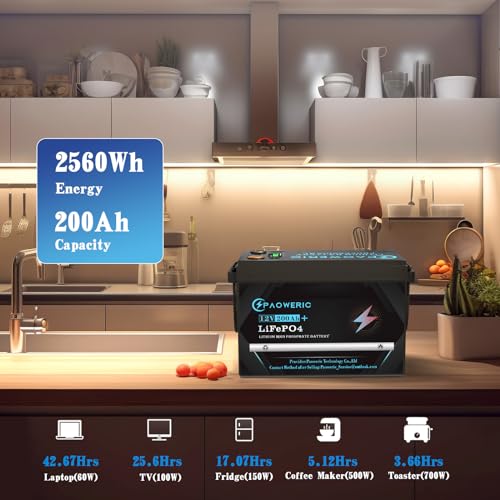 12V 300Ah LiFePO4 Battery with 250A BMS Q301