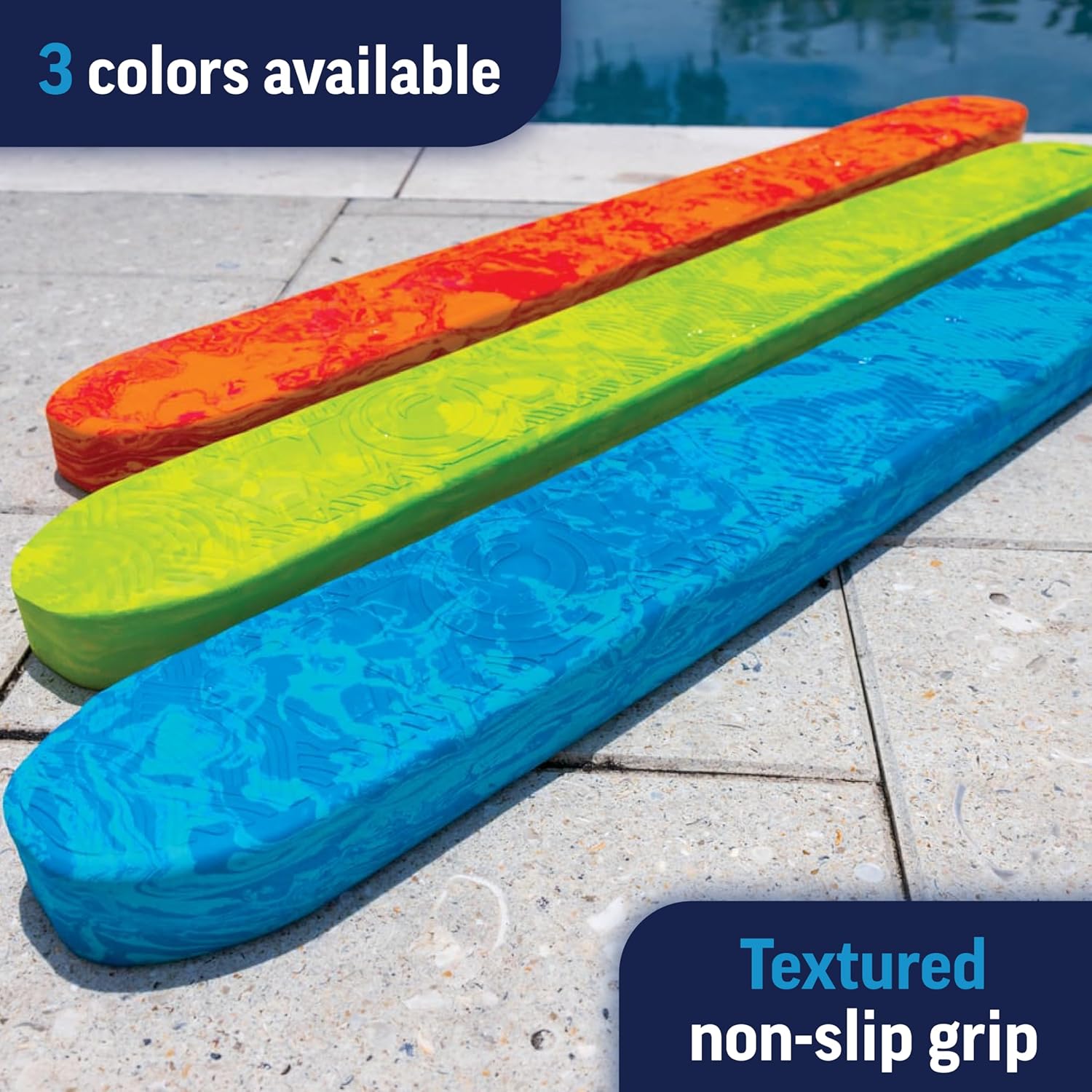 Blue Pool Noodle Floatation Device O451