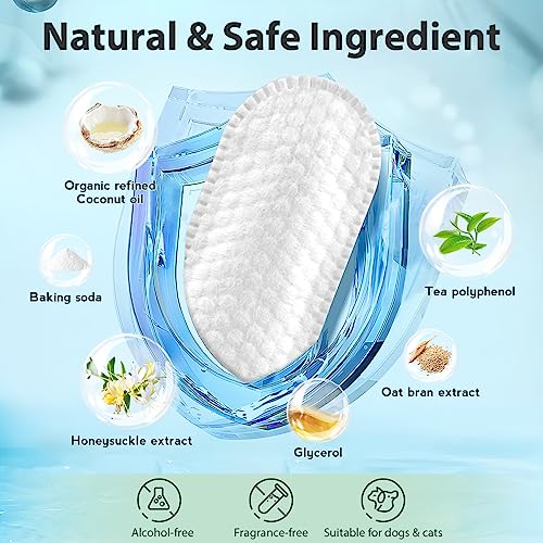 Pet Teeth Cleaning Wipes 60 Counts E470