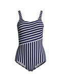 Chlorine Resistant Scoop Neck Soft Cup One Piece Swimsuit K5975