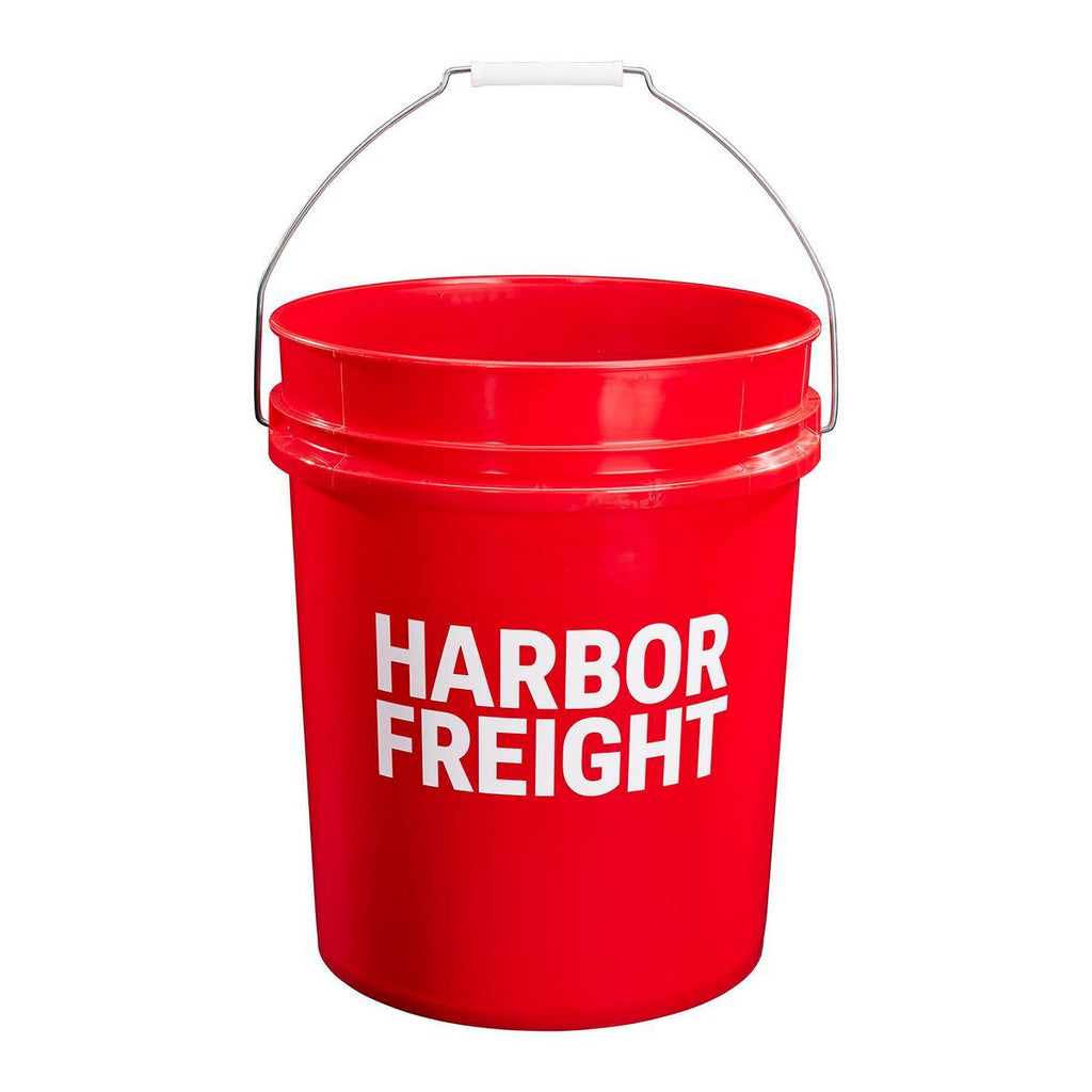 Red 5 Gallon Bucket D169