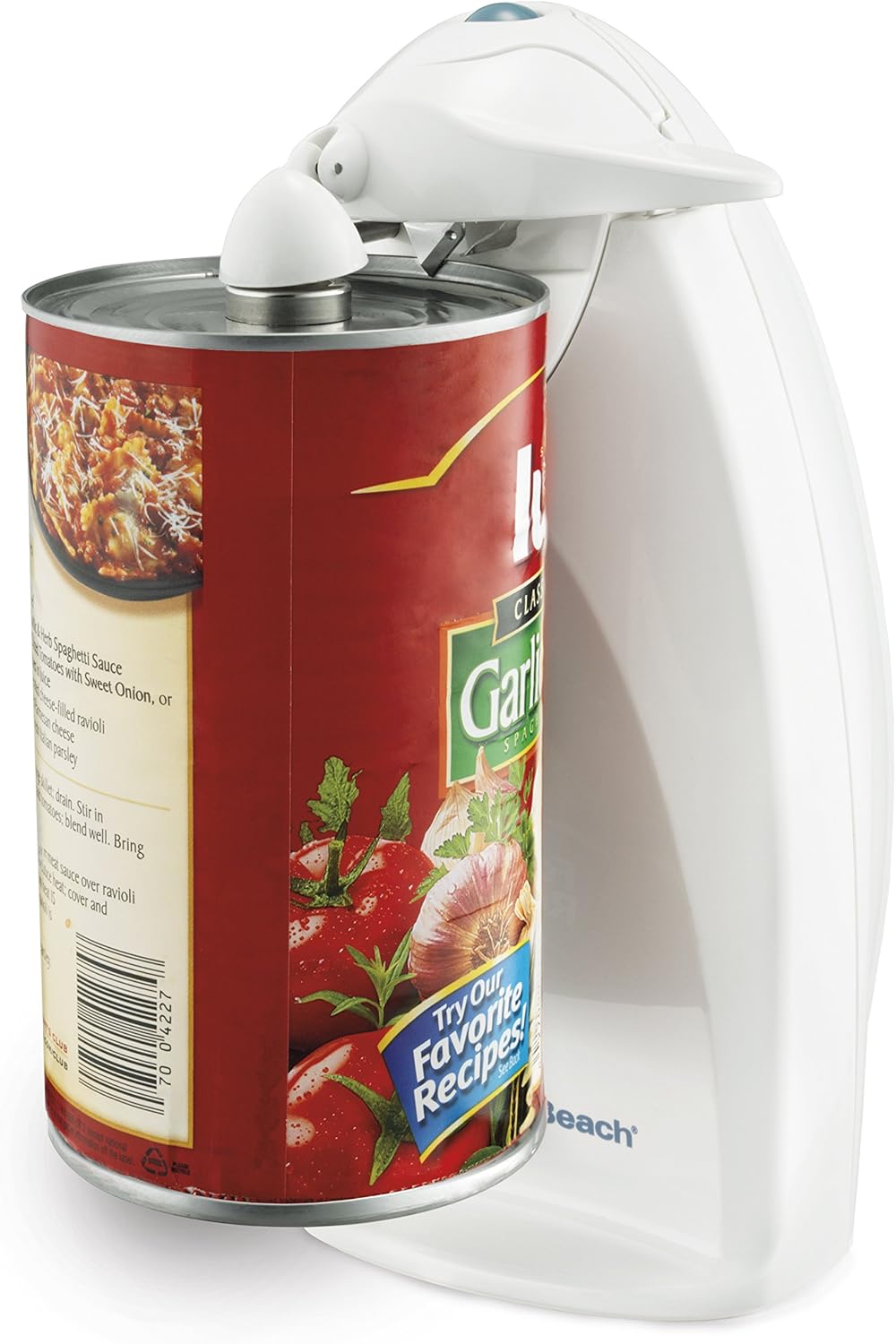 White Extra-Tall Can Opener S803