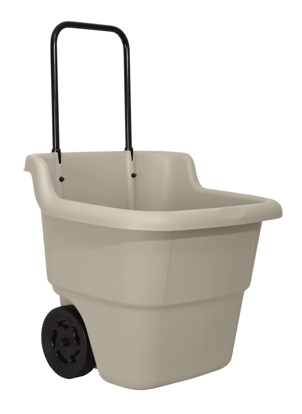 15 Gallon Resin Rolling Lawn Utility Cart O686