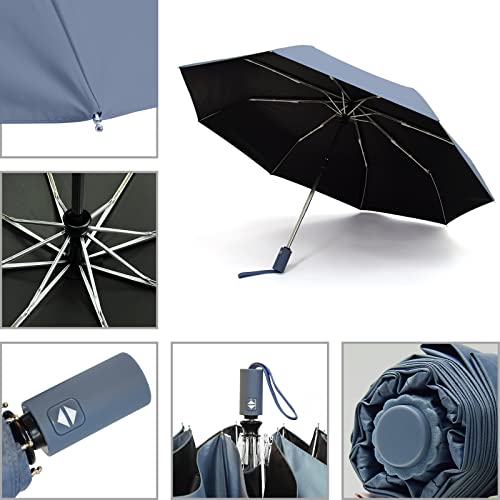 Compact Automatic Waterproof Light Folding Umbrella X3057