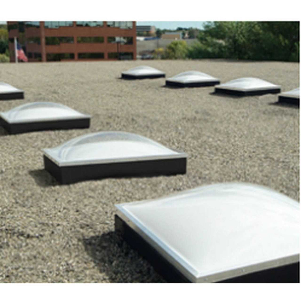 Acrylic Double Dome Commercial Skylight V8624