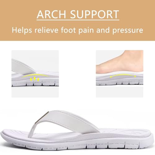 Women's Non-Slip Arch Support Flip Flops Thong Sandals L354543