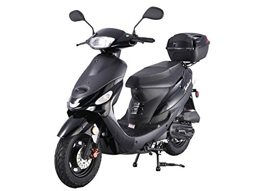 Upgraded Street Moped 49cc/50cc Gas Fully Automatic Scooter with Rear Storage Trunk (RED) L7189