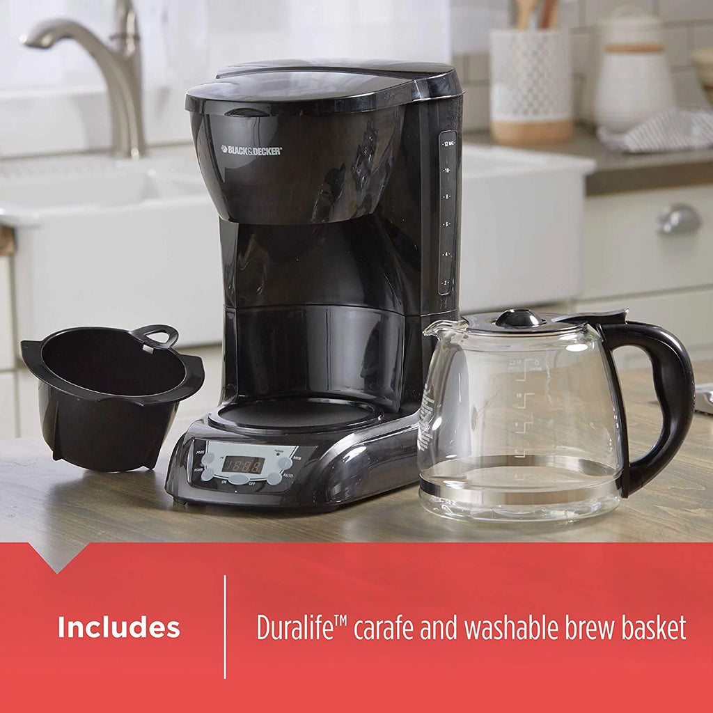 6 Cup Black Coffee Maker J55793