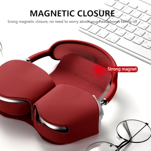 Black PU Leather Carrying Case for Headphones T7301