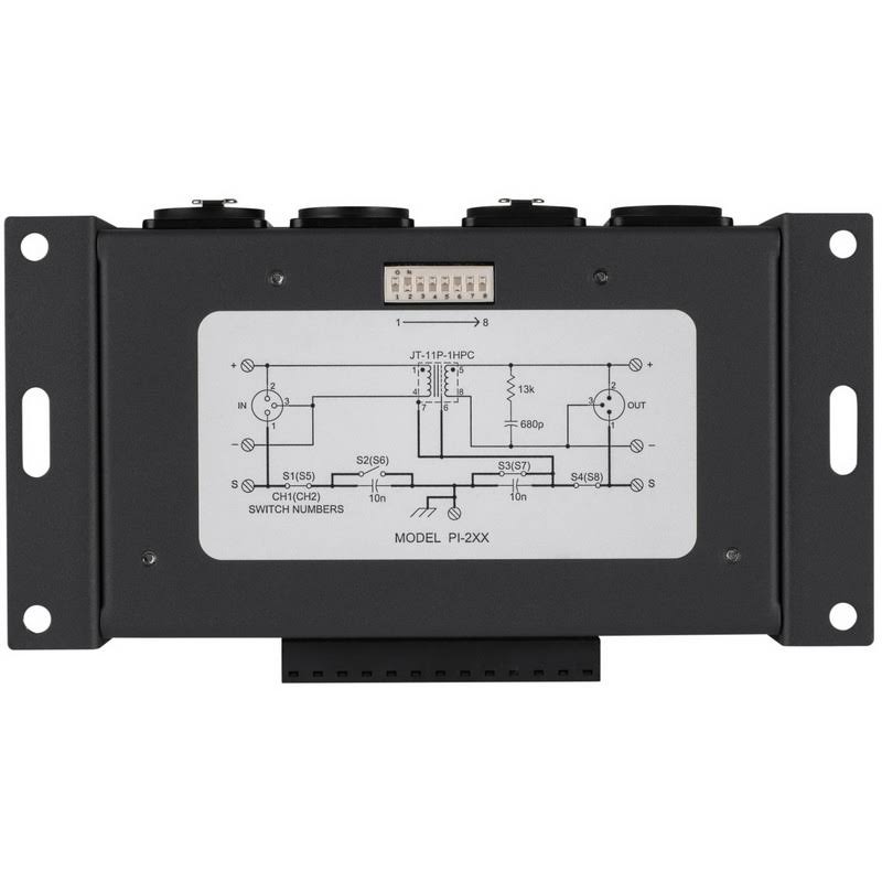 Dual Channel XLR Line Input Isolator T2897