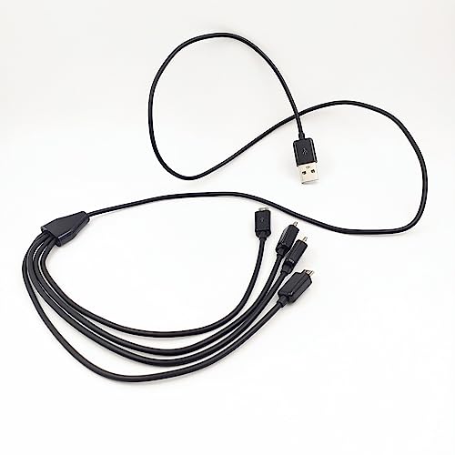 4in1 USB Male to Micro USB Male Charging Cable V416