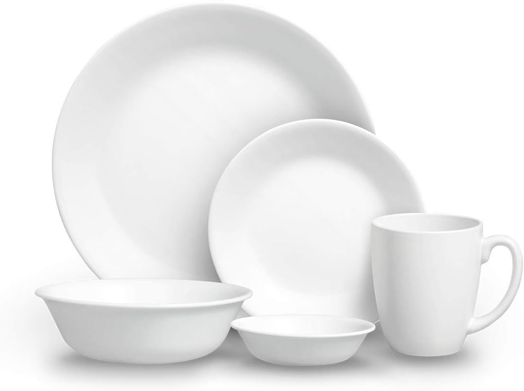 30-Piece White Dinnerware Set B16094