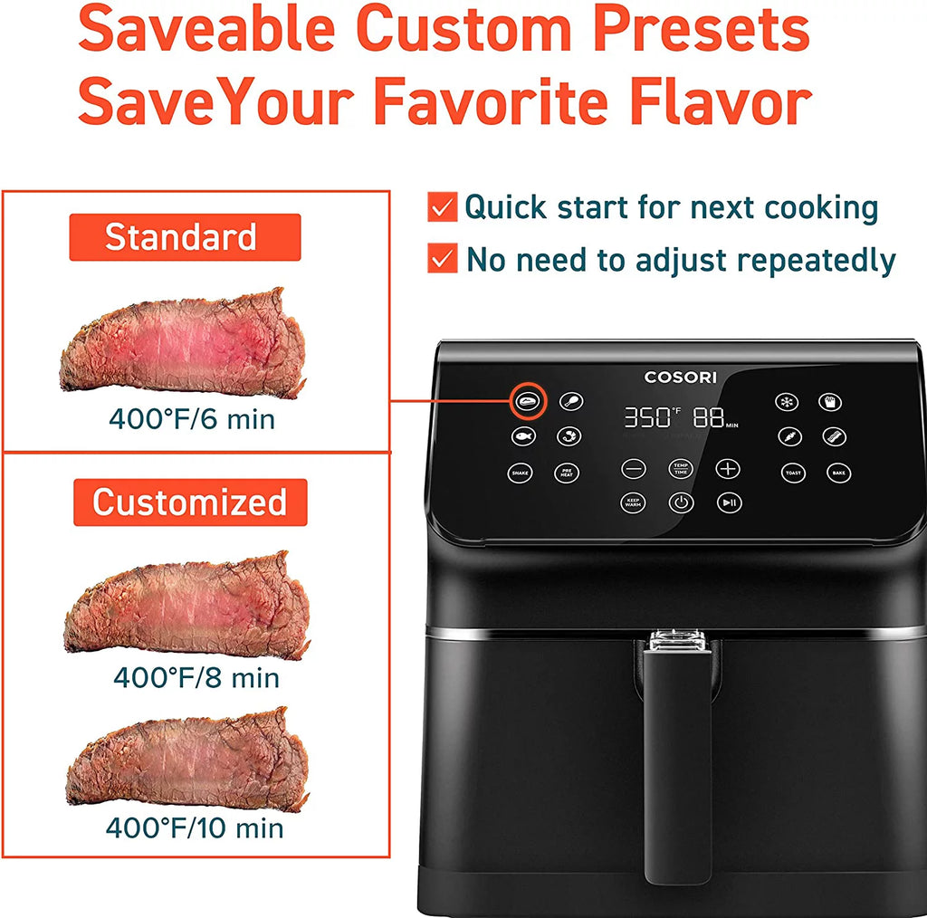 Black 5.8 QT Air Fryer N56698