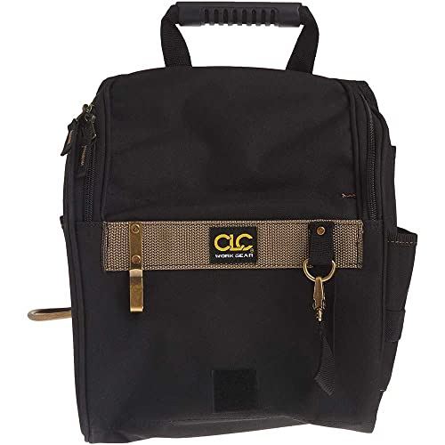 Black Zippered Electricians Tool Pouch, 21 Pocket N531