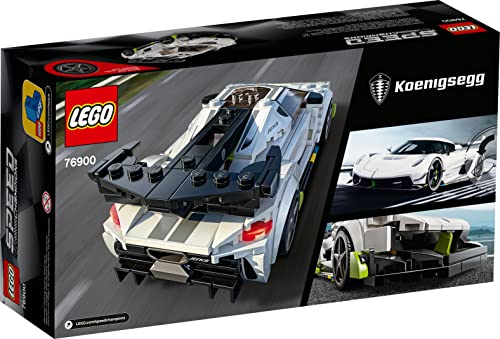 Racing Sports Car Toy with Driver Minifigure H64734
