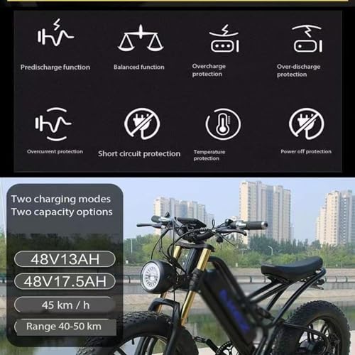 Electric Bicycle Fat Tire Removeable Battery Ebike Y57631