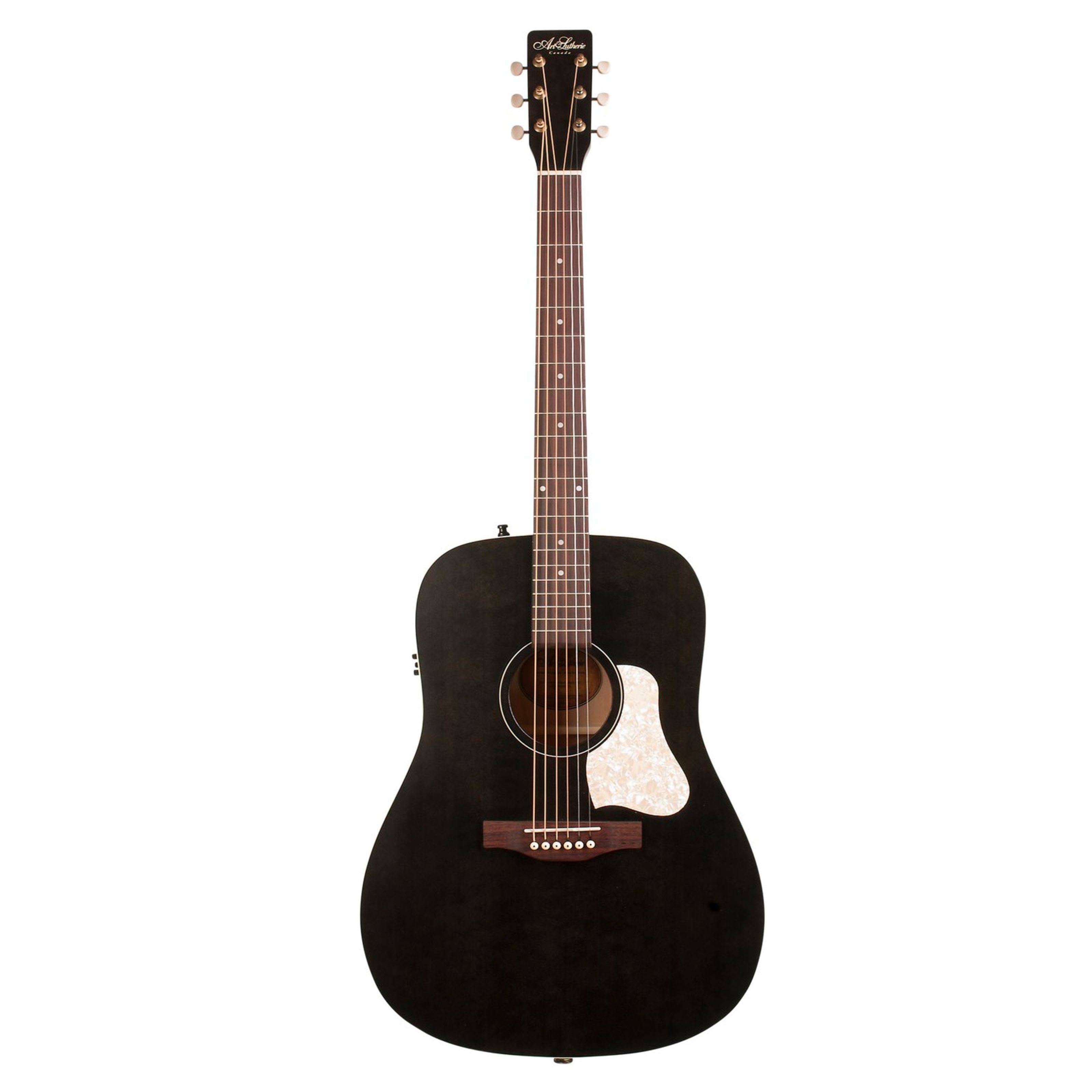 Faded Black Dreadnought Acoustic Electric Guitar H755733