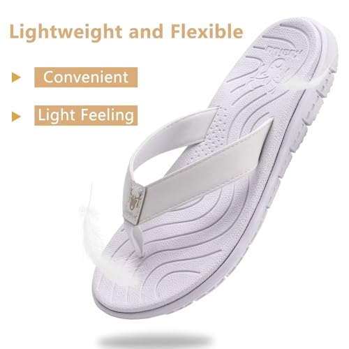 Women's Non-Slip Arch Support Flip Flops Thong Sandals L354543