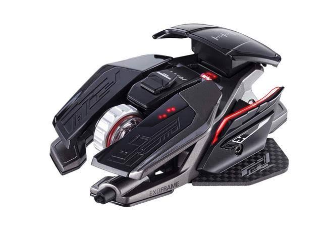 Black Wired Optical Mouse S496