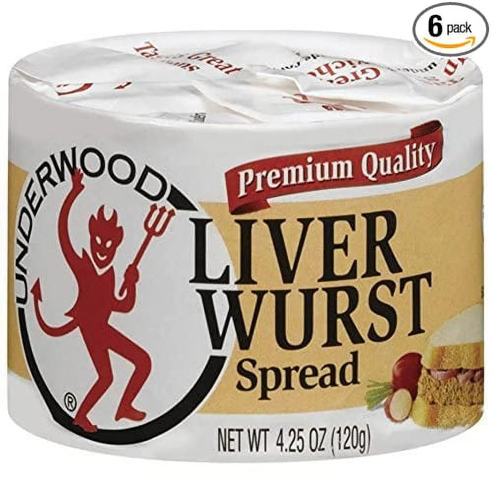 Liver Wurst Spread, 4.25 oz Can (Pack of 6) U4526
