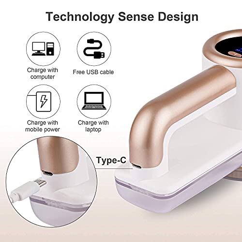 Rechargeable Fabric Shaver with LED Display Q471814