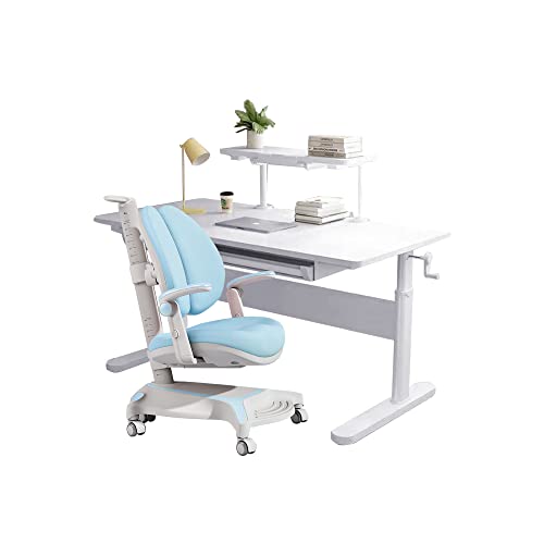 Wood Ergonomic Adjustable Desk and Chair G99764