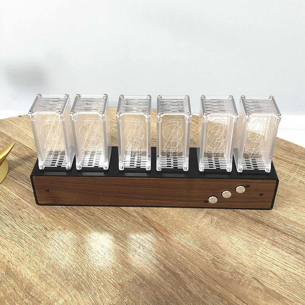 LED Nixie Clock Digital Tube Clock Z38742