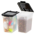 Airtight Pet Food Storage Container, 10 lbs, Translucent, BPA Free H399