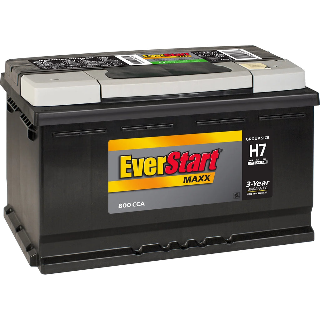 Lead Acid Automotive Battery, Group Size H7 / LN4 / 94R 12 Volt, 800 CCA D393