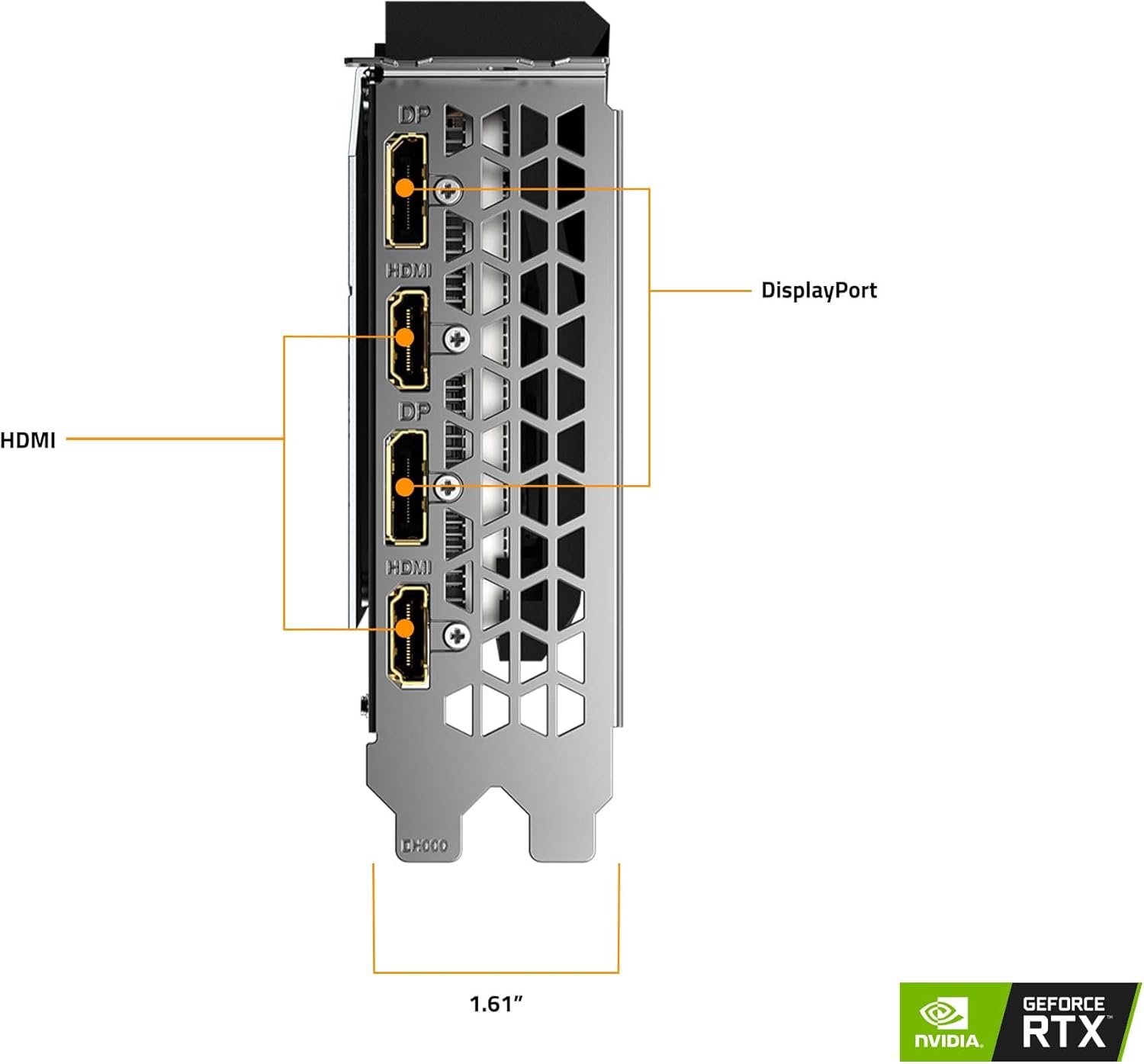 GeForce RTX 3050 8GB GDDR6 Graphics Card P9853