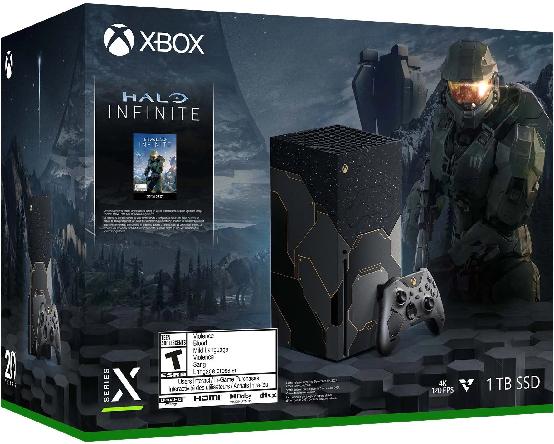 Black Gaming Console D992403